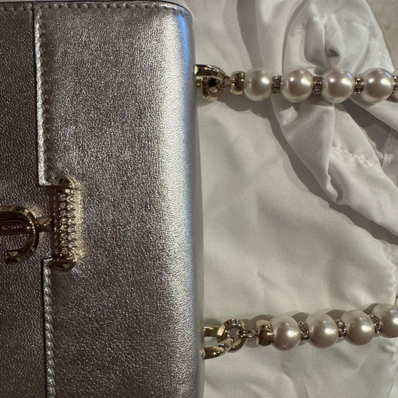Varenne XS Pearly Crystal Metallic Shoulder Bag - Jimmy Choo - Picture 7 of 16